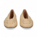 Bailarina Ganchillo Beige  MIUXA