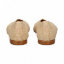 Bailarina Ganchillo Beige  MIUXA