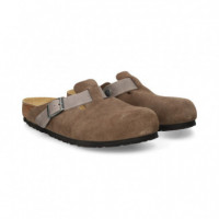 Zueco Hebilla ante Gris  BIRKENSTOCK