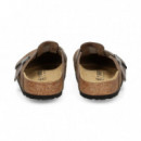 Zueco Hebilla ante Gris  BIRKENSTOCK