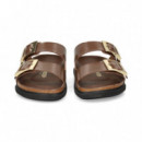 Pala 2 Hebillas Charol Moka  BIRKENSTOCK