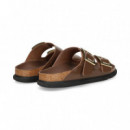 Pala 2 Hebillas Charol Moka  BIRKENSTOCK