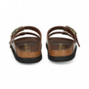 Pala 2 Hebillas Charol Moka  BIRKENSTOCK