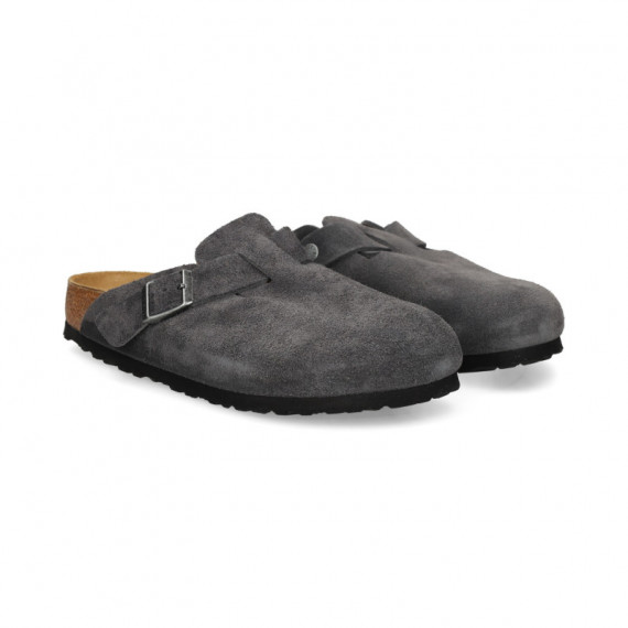 Zueco Hebilla ante Gris  BIRKENSTOCK