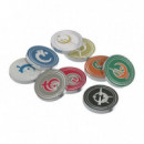 Fichas de Metal Juego de Mesa Nacidos de la Bruma  DEVIR