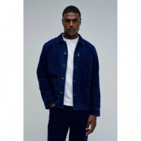 Chaquetas Hombre Sobrecamisa SALSA JEANS Pana Indigo