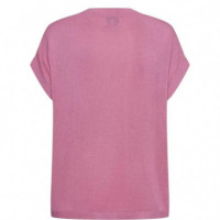 Blusas y Camisas Top NÜMPH Nudarlene Fuchsia Pink