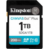 Tarjeta de Memoria KINGSTON Canvas Go Plus Sdxc GEN4 200MB/S C10 Uhs-i U3 V30 1TB