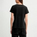 Camiseta Box Rhinestone Logo  DKNY