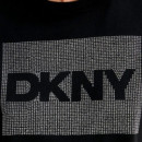 Camiseta Box Rhinestone Logo  DKNY
