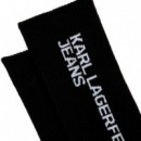 Pack 2 Calcetines con el Logotipo  KARL LAGERFELD JEANS
