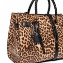 Bolso Satchel Mediano con Charms  LIU JO