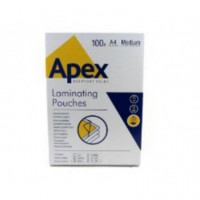 Fundas para Plastificar FELLOWES 125 Micras A4 Pack 100 (6003501)