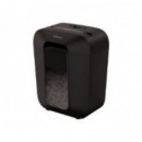 Destructora FELLOWES LX45 Corte Cruzado Papel/clips/grapas/tarjetas 17L 6 Minutos Negra (4400501)