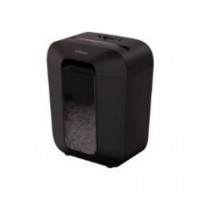 Destructora FELLOWES LX45 Corte Cruzado Papel/clips/grapas/tarjetas 17L 6 Minutos Negra (4400501)