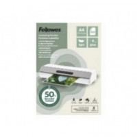 Fundas para Plastificar FELLOWES Brillo A4 100 Unidades (100142987)