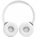 JBL Tune 525BT Auriculares Supraaurales Inalámbricos con Micrófono, Blanco