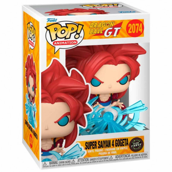 FUNKO Pop Gogeta Super Saiyan 4 Chase Dragon Ball Gt 2074