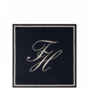 TOMMY HILFIGER - Tommy Script Silk Scarf - 0GY - F|AW0AW18223/0GY