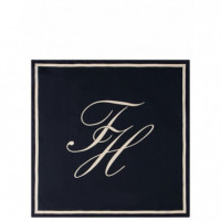 TOMMY HILFIGER - Tommy Script Silk Scarf - 0GY - F|AW0AW18223/0GY