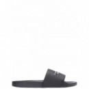 TOMMY HILFIGER - TOMMY HILFIGER Raised Pool Slide - Bds - F|FM0FM05761/BDS