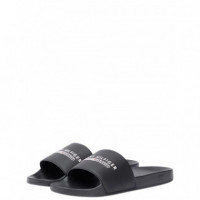 TOMMY HILFIGER - TOMMY HILFIGER Raised Pool Slide - Bds - F|FM0FM05761/BDS