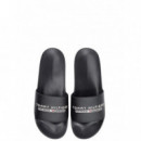 TOMMY HILFIGER - TOMMY HILFIGER Raised Pool Slide - Bds - F|FM0FM05761/BDS