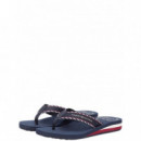 TOMMY HILFIGER - Hilfiger Webbing Beach Sandal - DW6 - F|FW0FW09038/DW6
