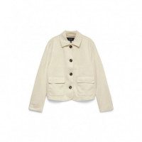 Chaquetas Mujer Chaqueta VERO MODA Jose Kelly Short Birch