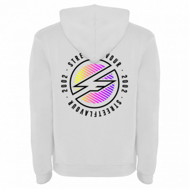 Sudadera StreetFlavour White Circle