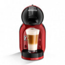 Cafetera de Capsulas Mini Me Dolce Gusto Negra y Roja KRUPS