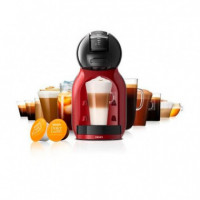 Cafetera de Capsulas Mini Me Dolce Gusto Negra y Roja KRUPS