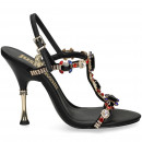 Sandalia Bebe Prereria Negro  JUST CAVALLI