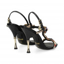 Sandalia Bebe Prereria Negro  JUST CAVALLI