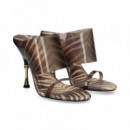 Pala 2 Print Palmeras Vinilo Natural  JUST CAVALLI