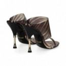 Pala 2 Print Palmeras Vinilo Natural  JUST CAVALLI