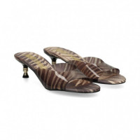 Pala Print Palmeras Vinilo Natural  JUST CAVALLI