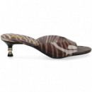 Pala Print Palmeras Vinilo Natural  JUST CAVALLI