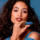 Rouge G Blooming Denim
carcasa Joya con Doble Espejo - Edición Limitada  GUERLAIN