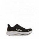 HOKA ONE ONE - Bondi 9 - Black Vermillio - 1162011/BLACK Vermillio