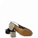 KURT GEIGER - Chelsea C Block Sq Sling - 00 - 5385500069/00