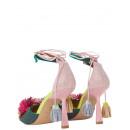 KURT GEIGER - Pom Pom Ankle Tie Sandal - 69 - 4366199209/69