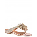 KURT GEIGER - Pom Pom T-bar Flat Sdl - 65 - 4365565689/65