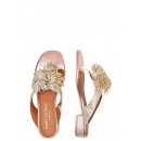 KURT GEIGER - Pom Pom T-bar Flat Sdl - 65 - 4365565689/65