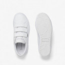 Powercourt 225  2 Suc Wht/wht  LACOSTE