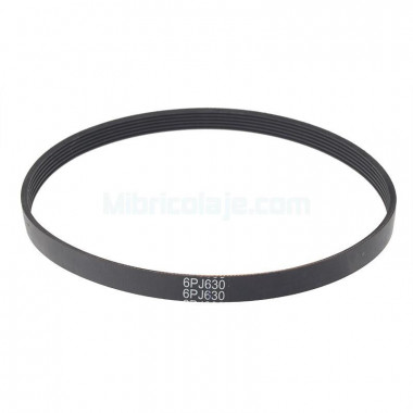 Correa Hormigonera 6PJ630  AM130812-AM120322-AM130240-AM120321 Airmec  AIRMEC REPUESTOS