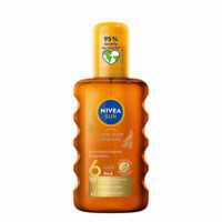 NIVEA Aceite Solar en Spray Fp 6, 200ML