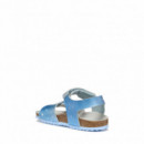 GEOX Sandalias Azules J558MG 0NFKC-C0397