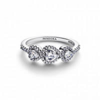 PANDORA Anillo Creado en Plata de Ley 194413C01
