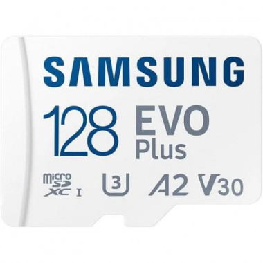 Samsung EVO Plus Tarjeta de Memoria MicroSDXC 128GB UHS-I U3